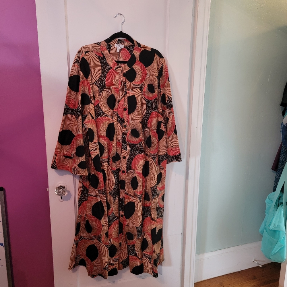Zuri Kenya Dress, Nebula, 3X Long, Excellent Condition
